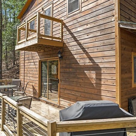 Warrensburg River Road Treehouse Retreat מראה חיצוני תמונה