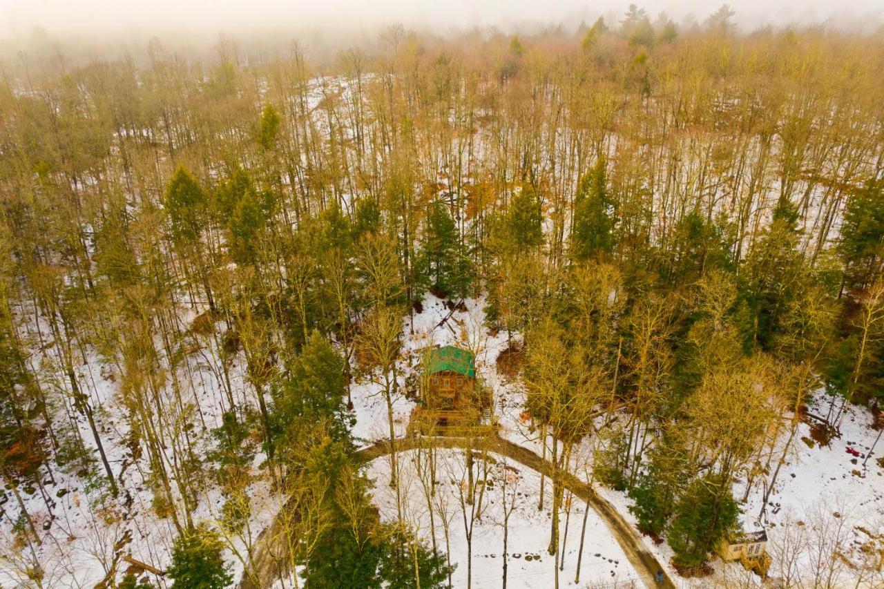 Warrensburg River Road Treehouse Retreat מראה חיצוני תמונה